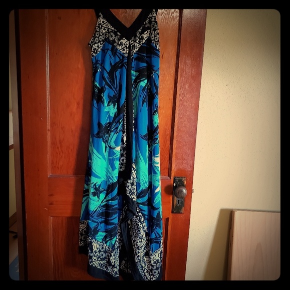 Style & Co. Dresses & Skirts - Style & Co Handkerchief-Hem Maxi Dress Sz PS